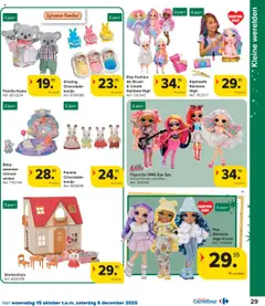 Carrefour - Hypermarkten Speelgoedcatalogus - Voorbeeld van een folder van Carrefour, geldig van 15.10.2025 | Pagina: 29 | Producten: Cordon bleu, Chocolade
