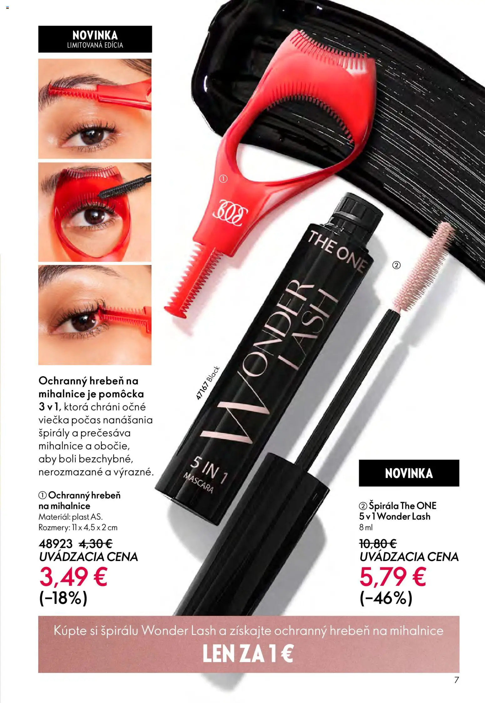 Nové Oriflame akcie – leták je platný od 21.01.2026 | Strana: 7 | Produkty: Hrebeň