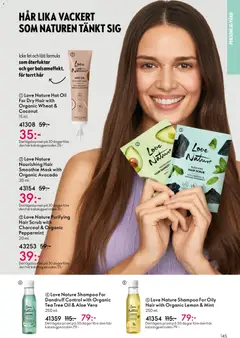Oriflame - Katalog 16/25 - Förhandsvisning av reklamblad från butik Oriflame aktuell från 19.11.2025 | Sida: 145 | Produkter: Avocado, Mask