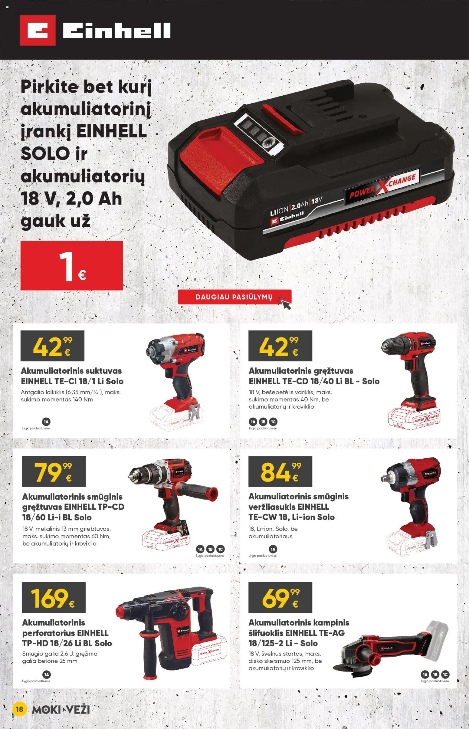 MOKI VEŽI akcijos nuo 05.02.2026 | Puslapis: 18