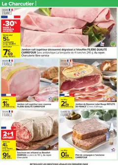 Carrefour - Prévisualisation de Carrefour catalogue semaine 8 valide à partir de 17.02.2026 | Page: 28 | Produits: Saucisson, Saucisson sec, Jambon, Porc
