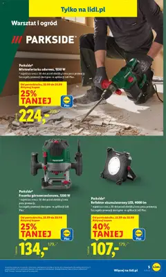Parkside® Młotowiertarka udarowa, 1550 W, Młotowiertarka udarowa, 1550 W od 22.09.2025 | Strona: 5 | Produkty: Młotowiertarka