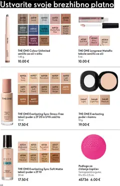 Oriflame katalog akcije – veljaven od 08.10.2025 | Stran: 44 | Izdelki: Toast, Puder, Podloga, Senčilo