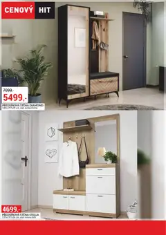 Náhled letáku BAUMAX leták - Zařiďte si bydlení od 01.01.2026 | Strana: 50 | Produkty: Předsíňová stěna