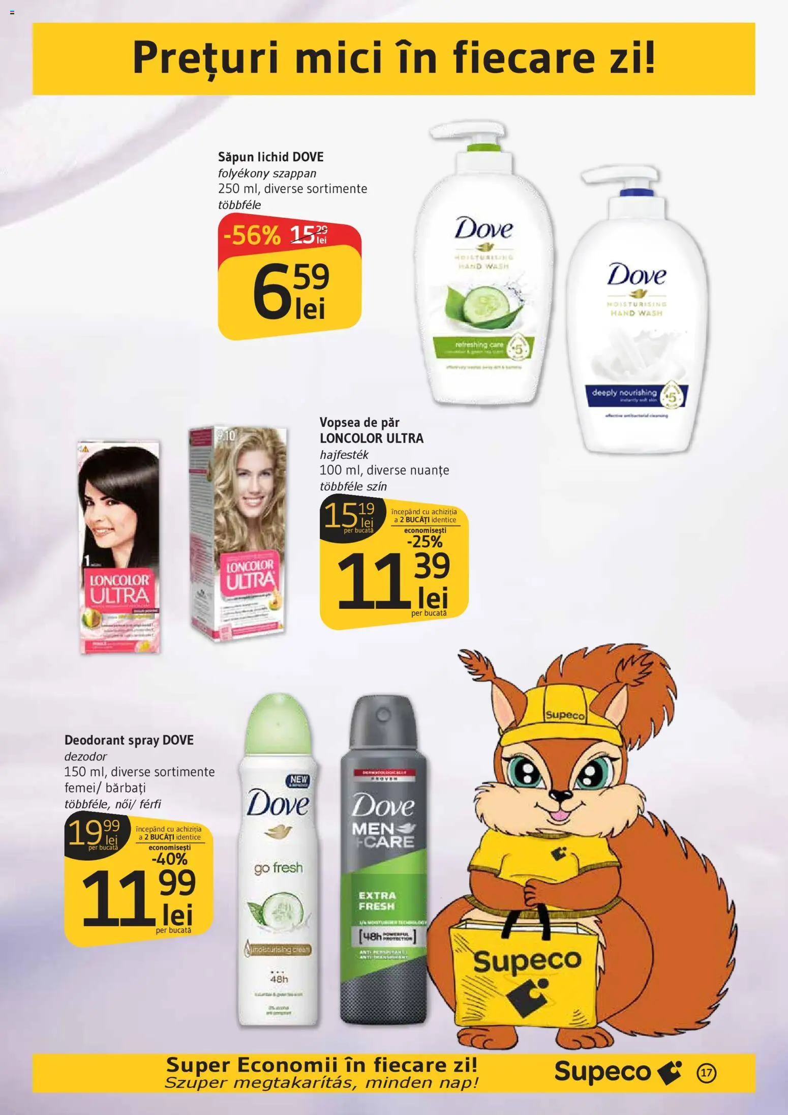 Noul catalog Supeco – valabil de la 30.04.2026 | Pagină: 17 | Produse: Vopsea, Săpun, Săpun lichid, Vopsea de păr