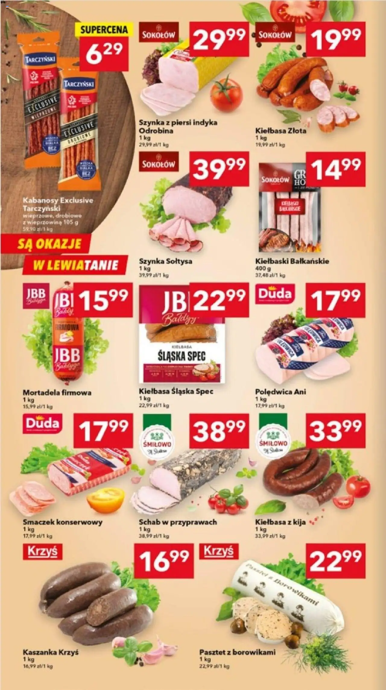 Lewiatan gazetka - Szczecin od 13.08.2025 | Strona: 2 | Produkty: Piersi, Kaszanka, Kiełbasa śląska, Wieprzowina