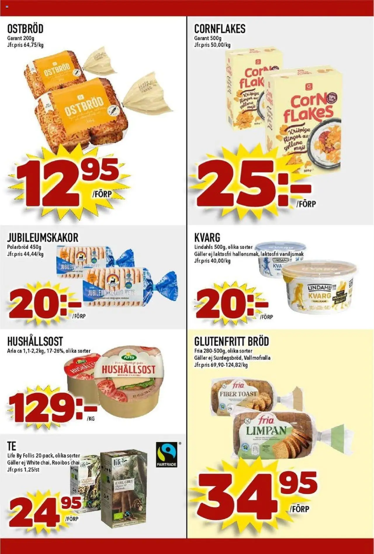 Nya Pulsen reklamblad aktuell från 20.10.2025 | Sida: 19 | Produkter: Galler, Hushållsost, Bröd, Kvarg