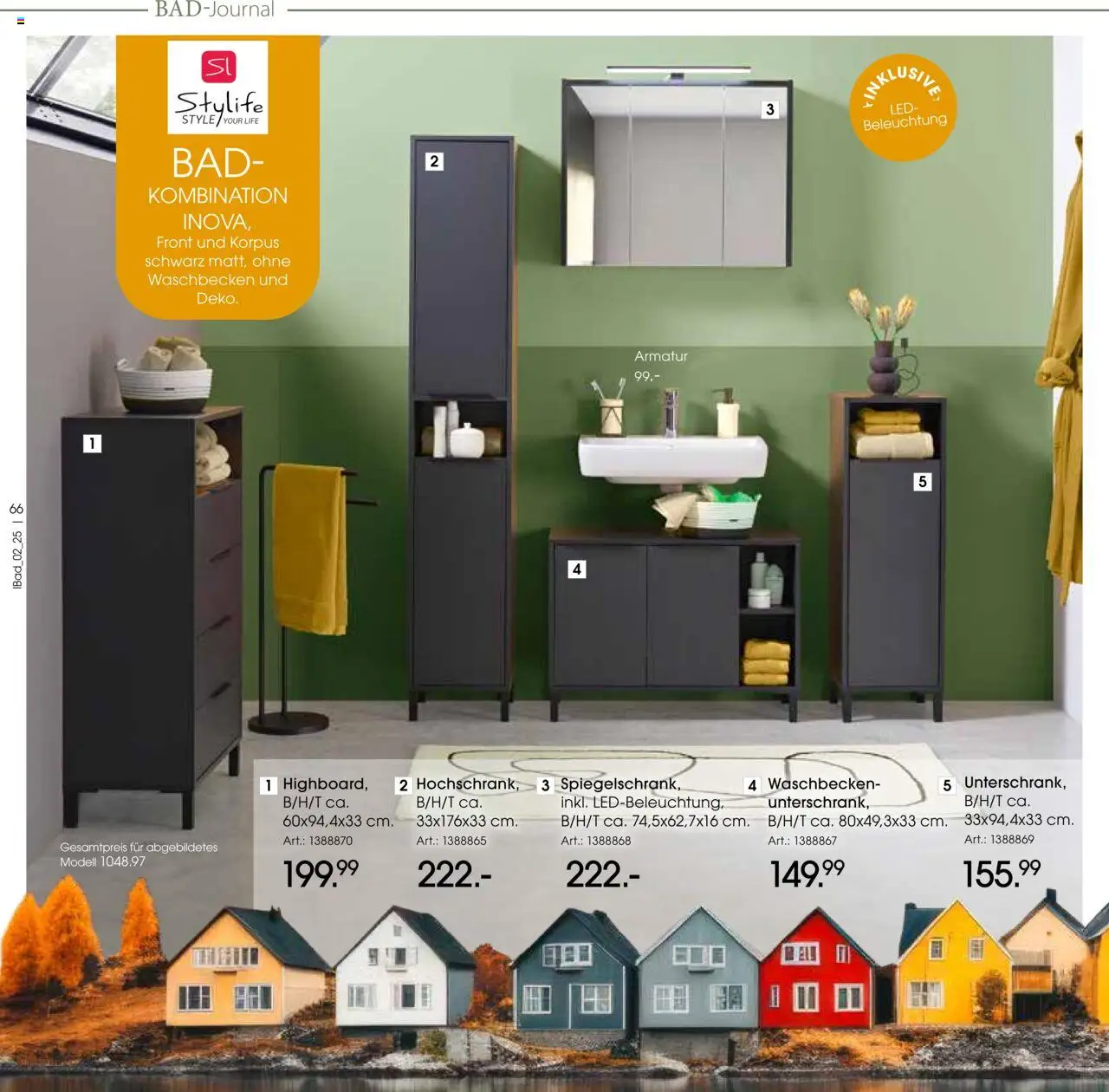 Zurbrüggen - Bad Spezial – gültig ab 11.06.2025 | Seite: 66 | Produkte: Waschbecken, Bad, Armatur