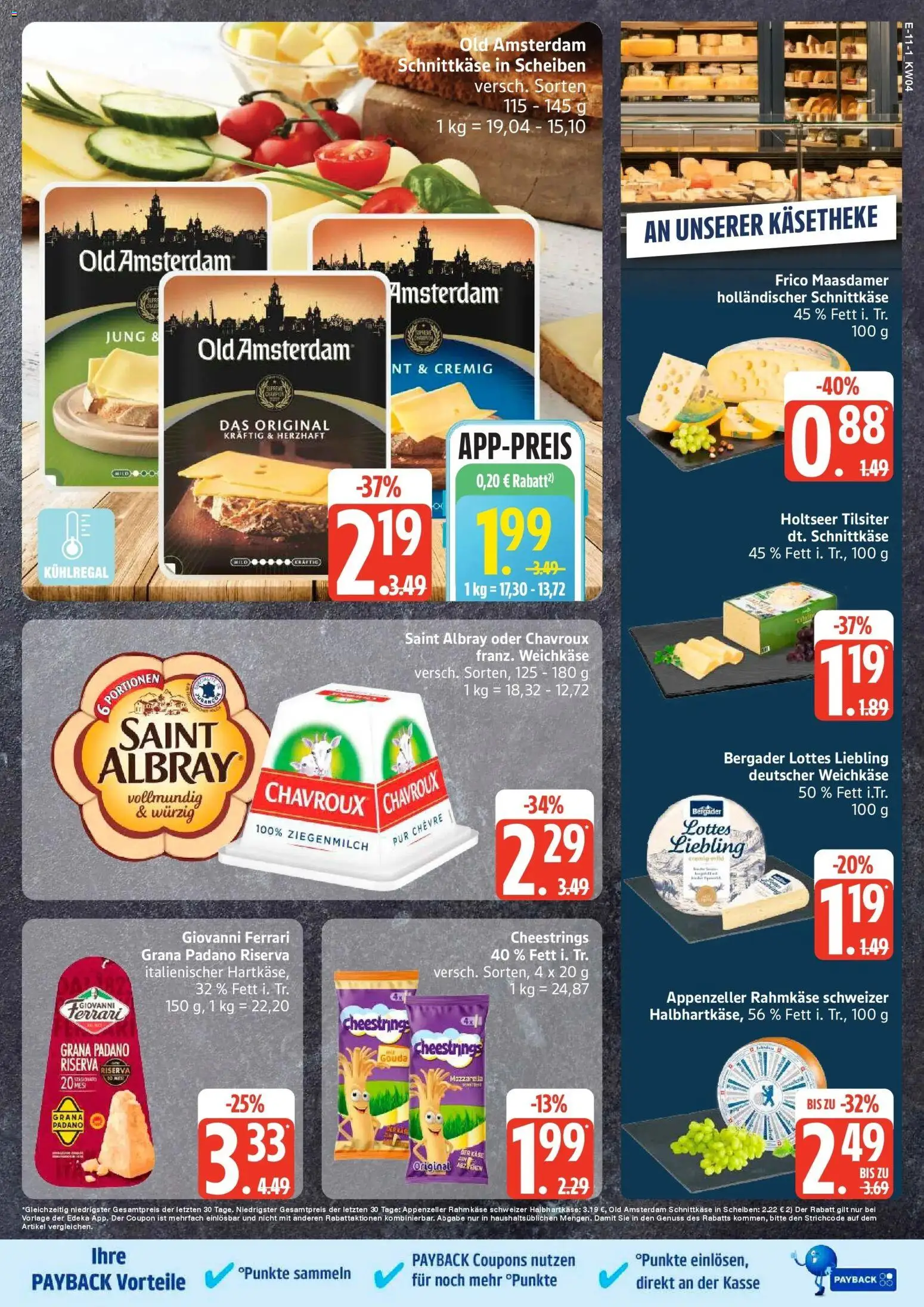 Edeka prospekt Bremervörde	 – gültig ab 18.01.2026 | Seite: 15 | Produkte: Käse
