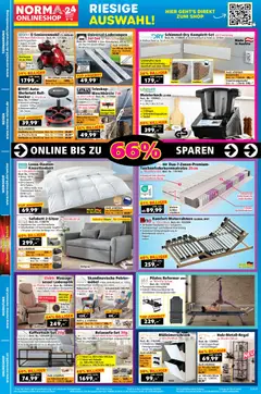 Norma Flugblatt ab 05.01.2025 gültig | Seite: 20 | Produkte: Adapter, Gewicht, Kissen, Sessel