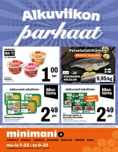 Minimani-mainoslehti voimassa 22.10.2025 alkaen | Sivu: 16 | Tuotteet: Vadelma, Kirjolohi, Kokonainen, Hunaja