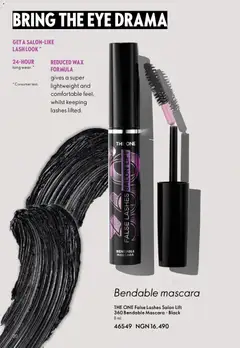 Offer preview "Oriflame - Catalogue 12/2025" | Page: 20 | Products: Mascara