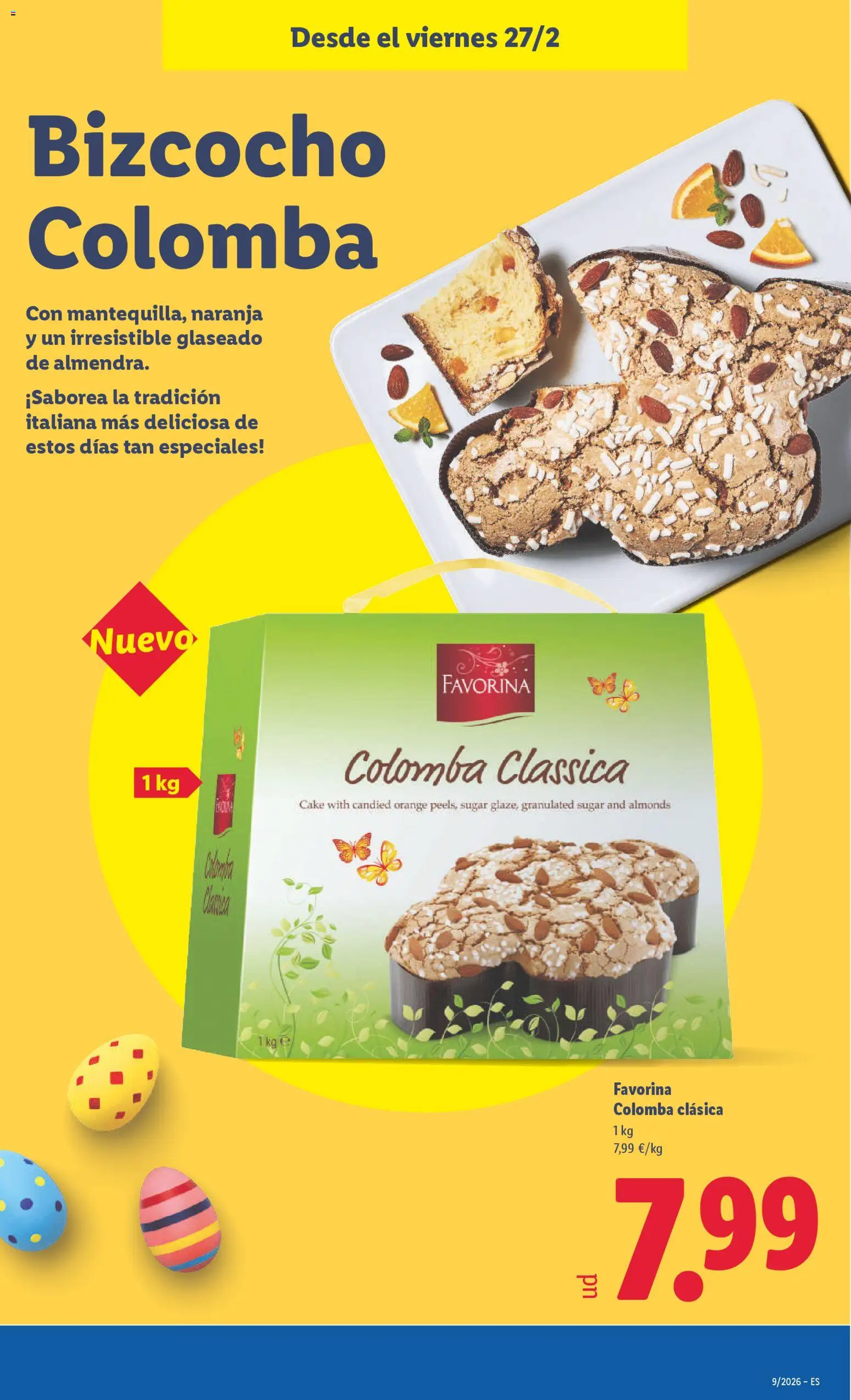 Lidl folleto │ válido desde el 23.02.2026 | Página: 31 | Productos: Bizcocho