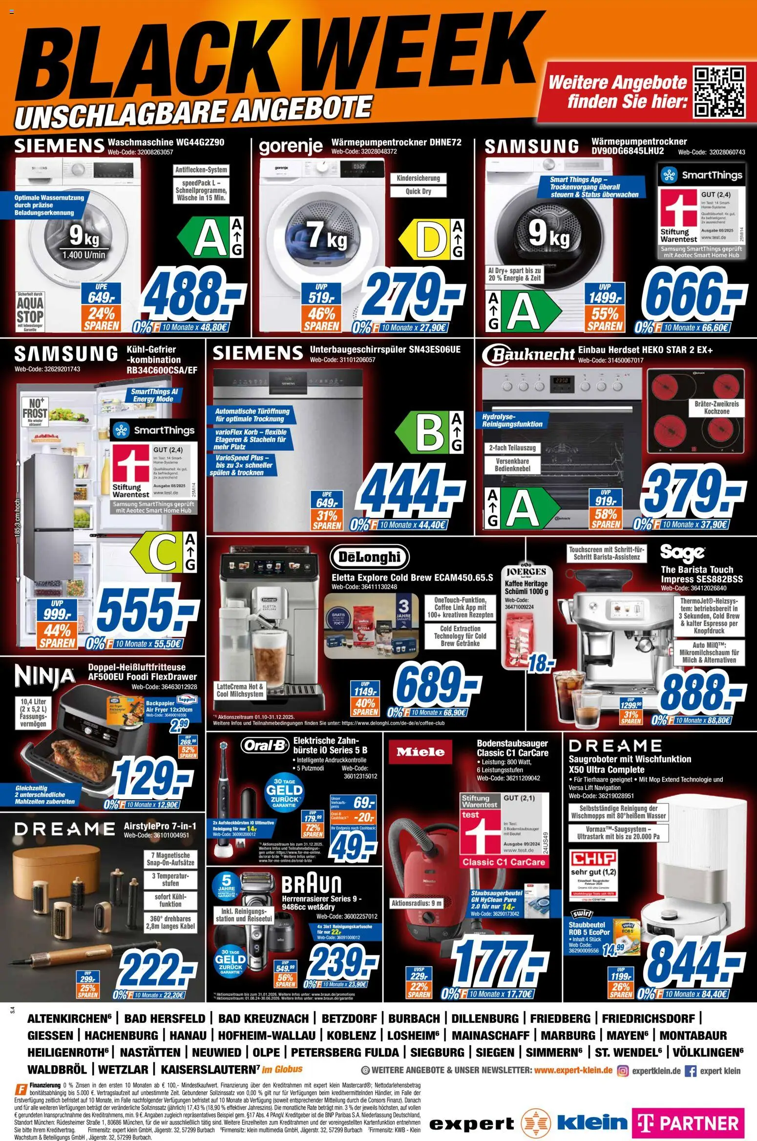 Expert - Black Friday – gültig ab 22.11.2025 | Seite: 4 | Produkte: Siemens, Gorenje, Bad, Samsung