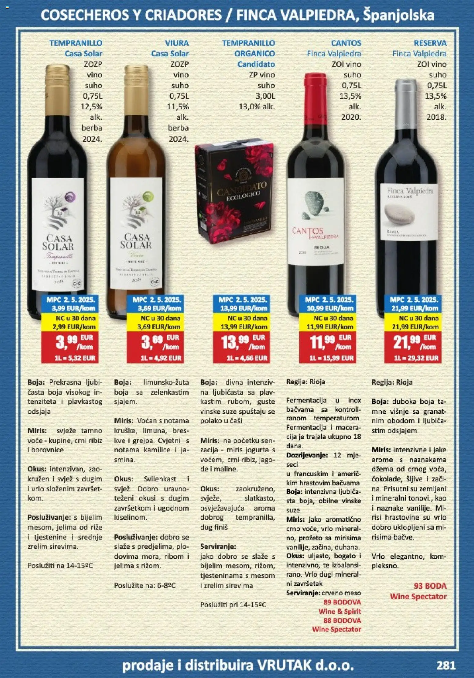 Vrutak katalog | vrijedi od 01.11.2025 | Stranica: 281 | Proizvodi: Miris, Voće, Borovnice, Kim