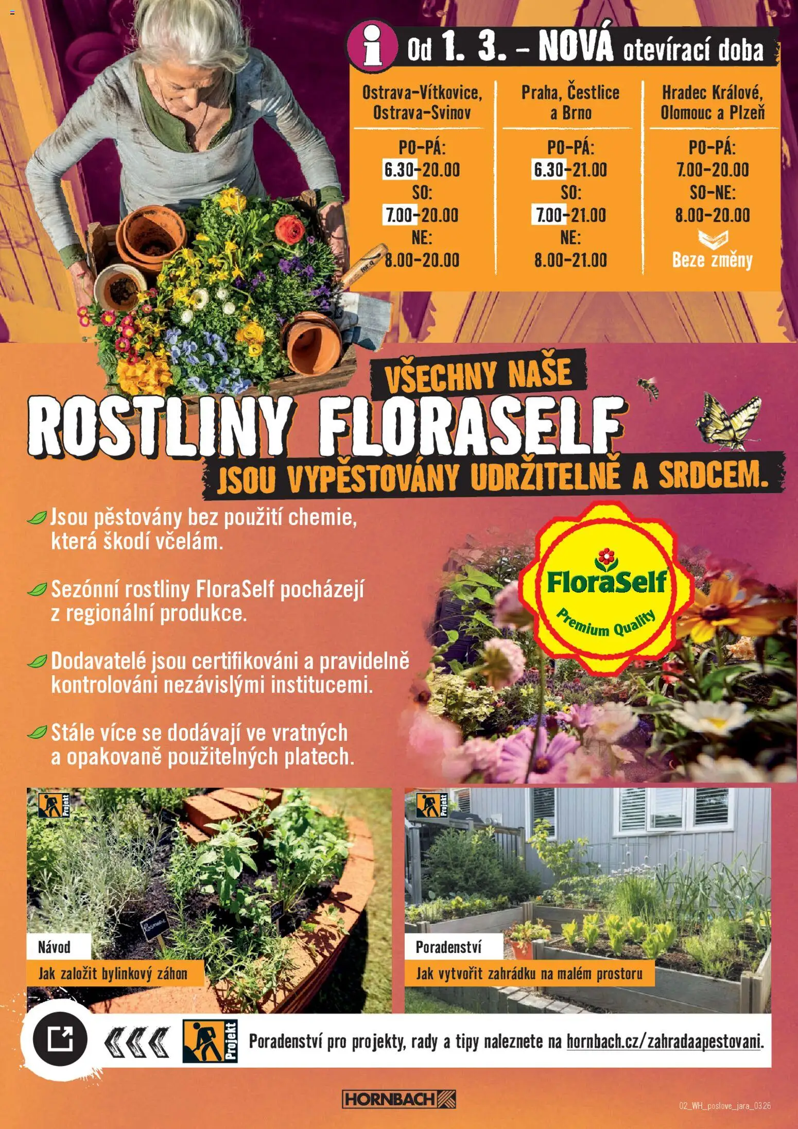 HORNBACH leták - Poslové jara od 04.03.2026 | Strana: 2 | Produkty: Rostliny