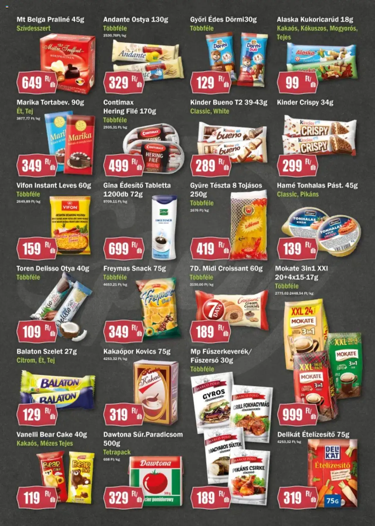 FullDiszkont akciós ujság - amely érvényes a következő dátumtól: 04.09.2025 | Oldal: 2 | Termékek: Grill, Hering, Ételízesítő, Kakaópor
