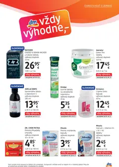 Nové dm drogerie akcie – leták je platný od 01.09.2025 | Strana: 9 | Produkty: Tablet