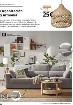 Vista previa IKEA - Salones válido desde el 04.02.2026 | Página: 22 | Productos: Lámpara de techo, Té, Almacenaje, Lámpara