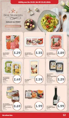 Penny Markt - Flugblatt ab 19.03.2026 gültig | Seite: 12 | Produkte: Pasta, Creme, Schokolade