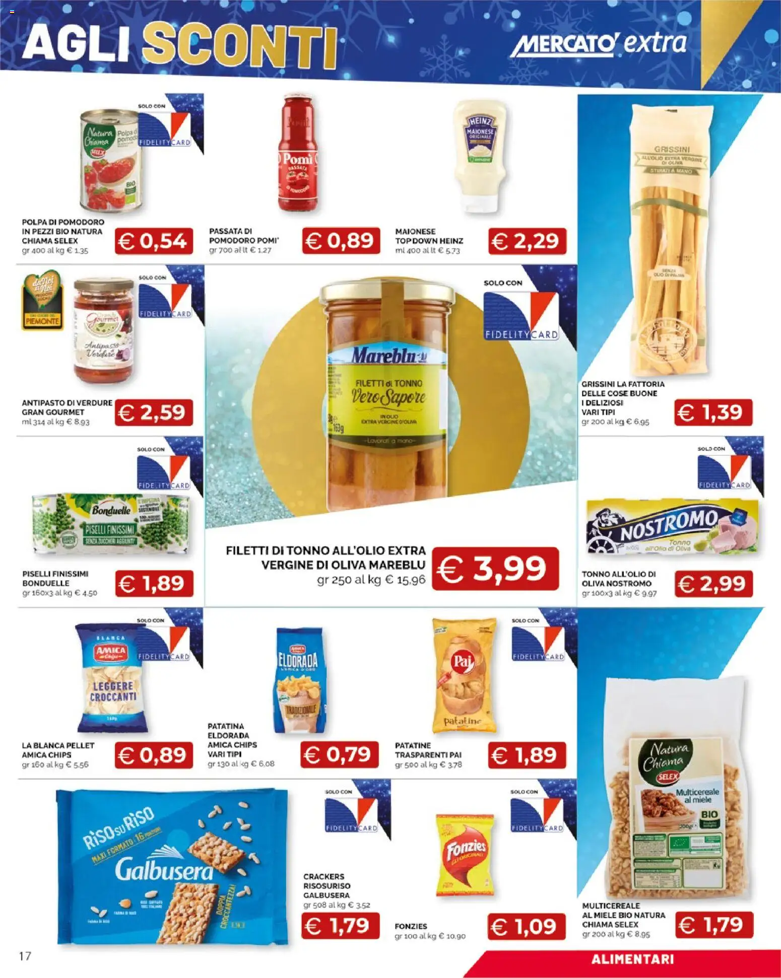Volantino Mercatò del 29.12.2025 | Pagina: 17 | Prodotti: Verdure, Maionese, Pomodoro, Miele
