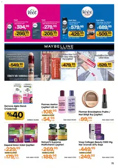 06.11.2025 tarihinden itibaren geçerli olan Migros kataloğu önizlemesi | Sayfa: 75