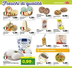 Volantino Oasi del 24.07.2025 | Pagina: 7 | Prodotti: Pomodorini, Mozzarella, Carciofi, Tramezzino