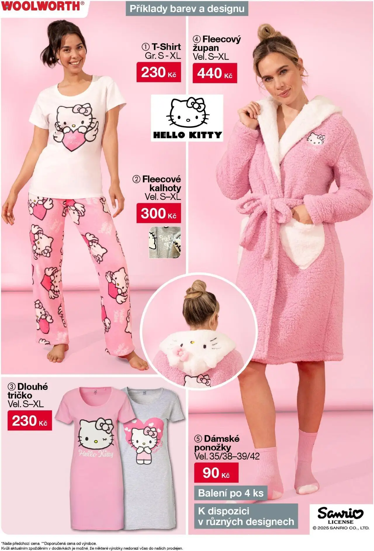 Woolworth leták od 12.09.2025 - akční nabídka | Strana: 19 | Produkty: Tričko, Kalhoty, Ponožky, Župan