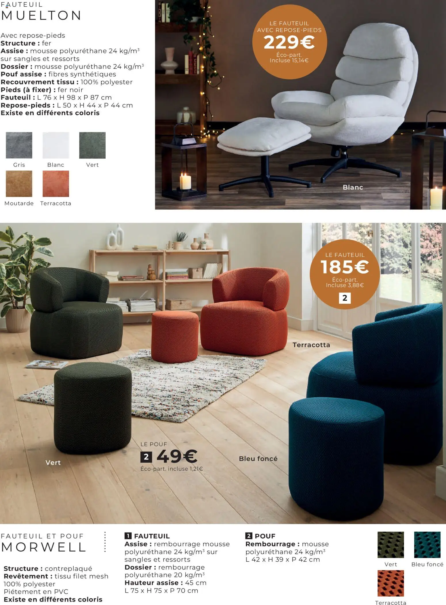 {H1} | Page: 51 | Produits: Mousse, Fauteuil, Moutarde