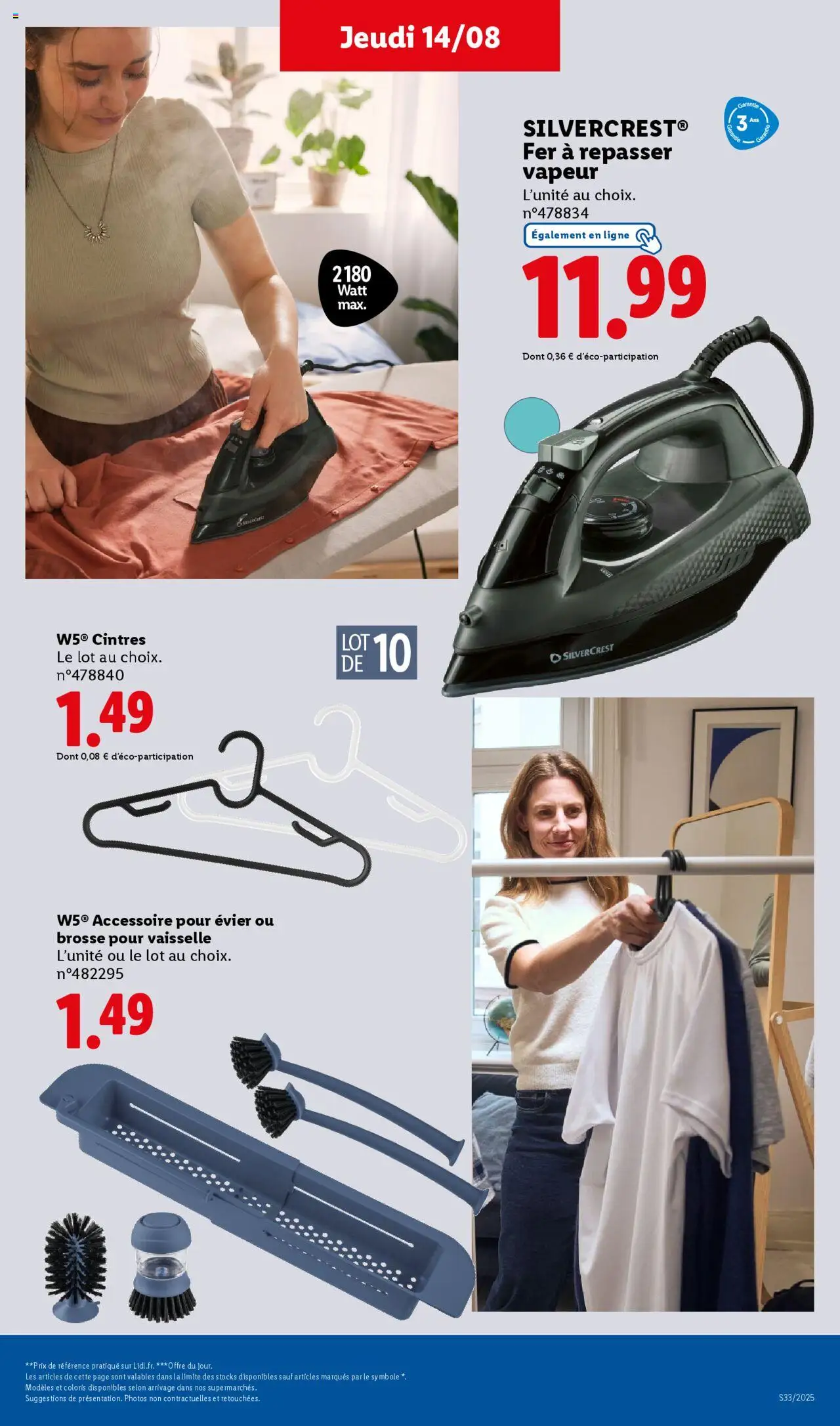  | Page: 27 | Produits: Fer à repasser, Brosse