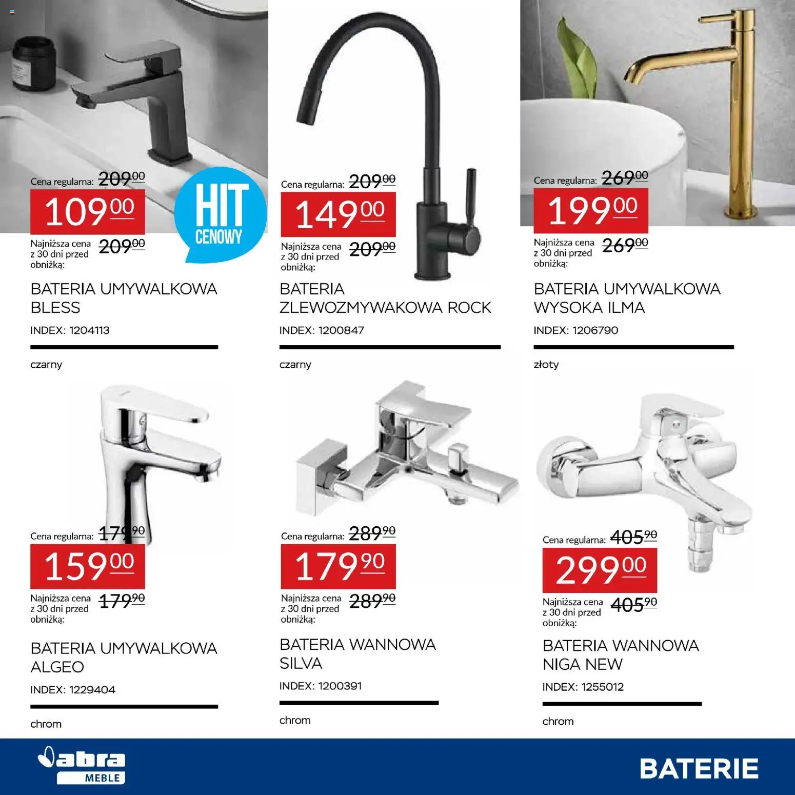 Abra meble Gazetka od 22.01.2026 | Strona: 8 | Produkty: Baterie, Bateria