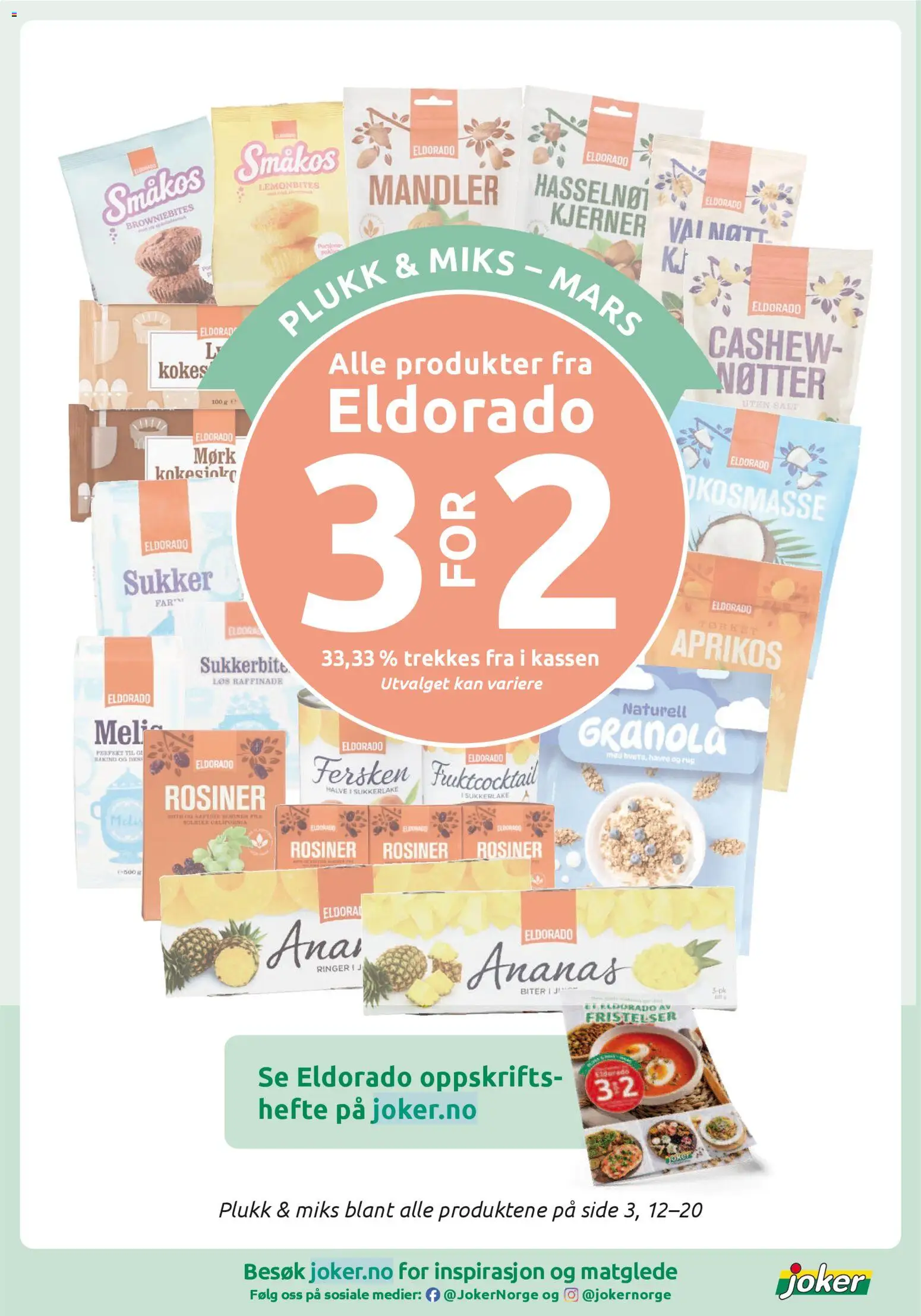 {H1} | Side: 14 | Produkter: Nøtter, Rosiner, Sukker, Mandler