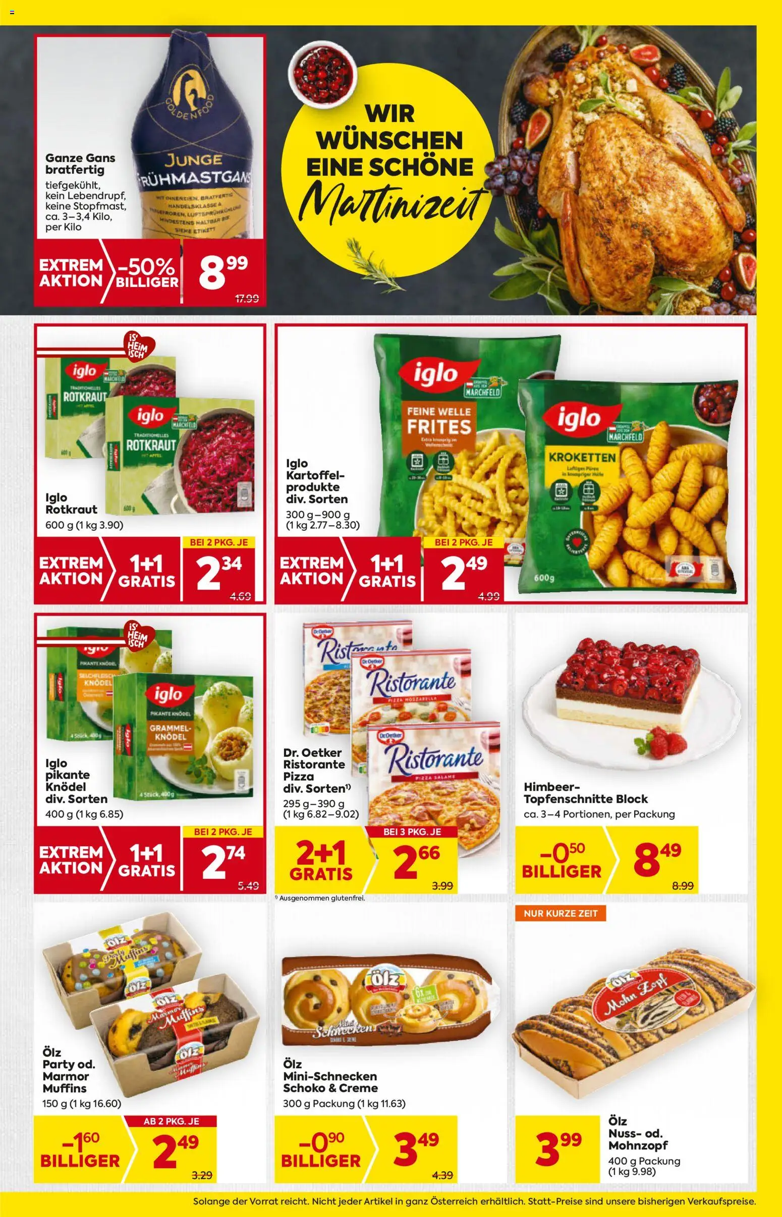 Billa Flugblatt - Wien gültig ab 06.11.2025 | Seite: 13 | Produkte: Creme, Pizza