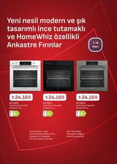 01.03.2026 tarihinden itibaren geçerli olan Arçelik kataloğu önizlemesi | Sayfa: 23