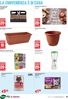 Anteprima del volantino PAM volantino Occasioni Extra valido a partire dal 12.03.2026 | Pagina: 21 | Prodotti: Pile, Frullatore, Scatola, Batterie