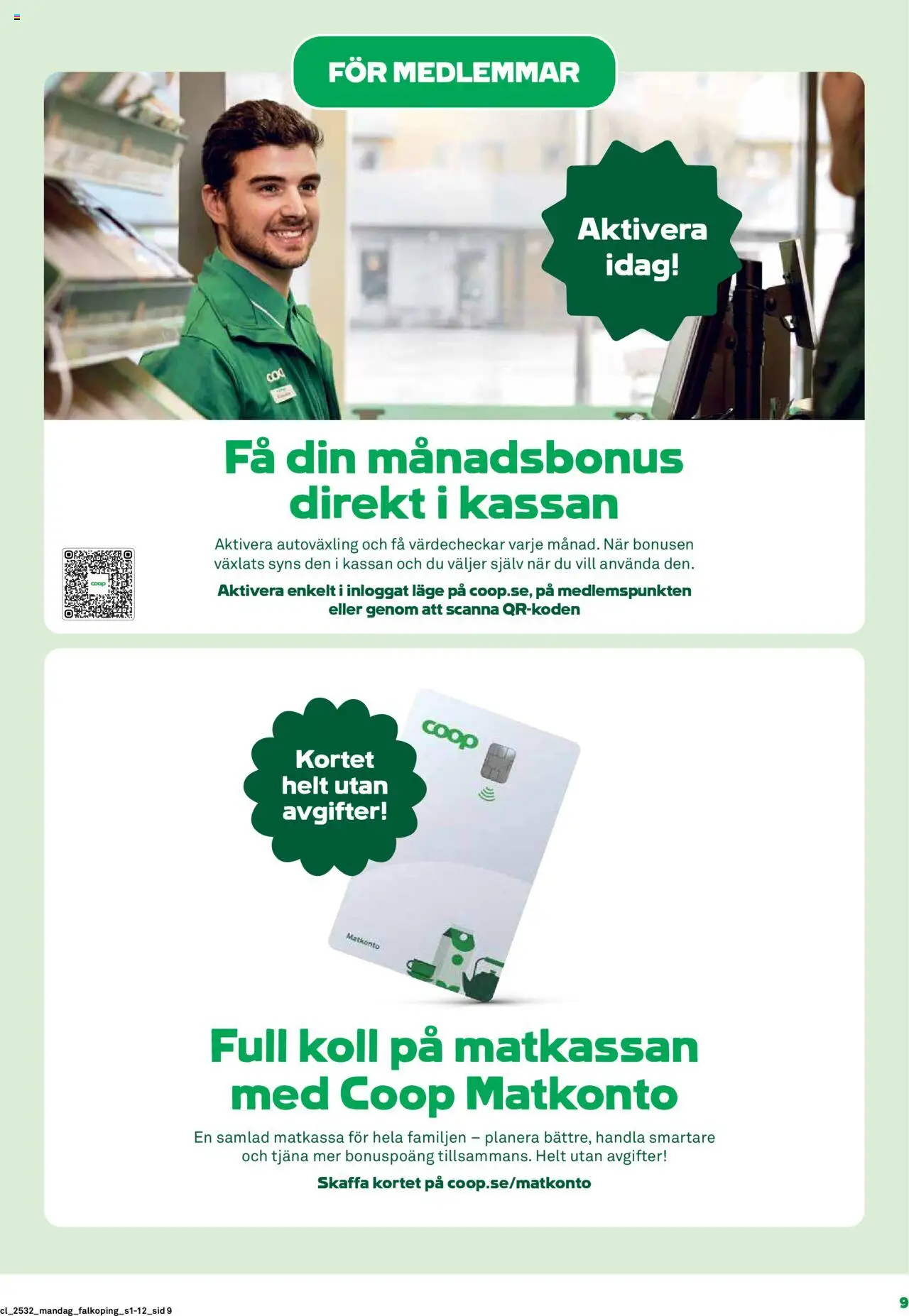 Coop reklamblad aktuell från 04.08.2025 | Sida: 9
