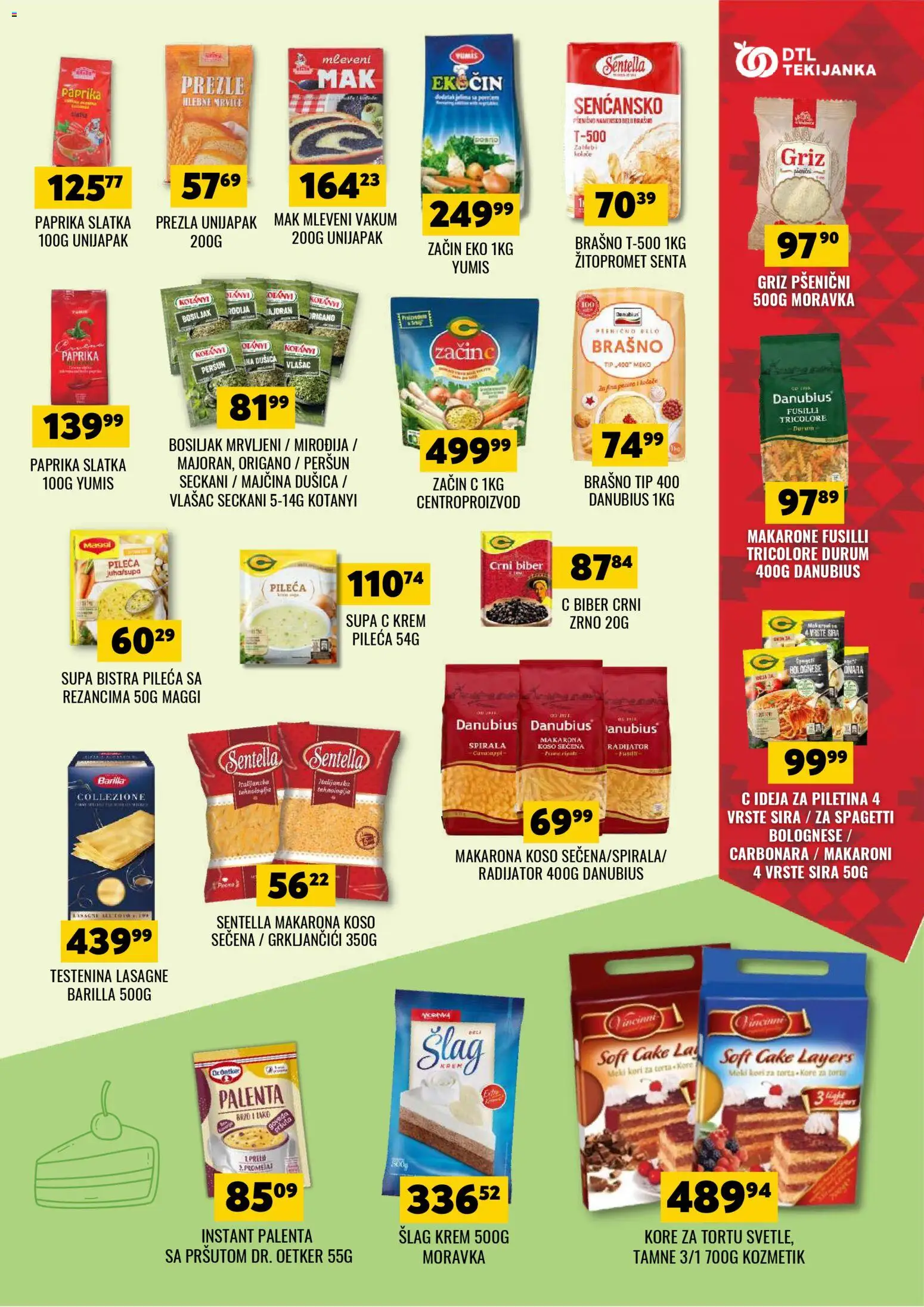 Tekijanka katalog - važi od 11.02.2026 | Strana: 7 | Proizvode: Šlag, Dr. Oetker, Šlag krem, Torta
