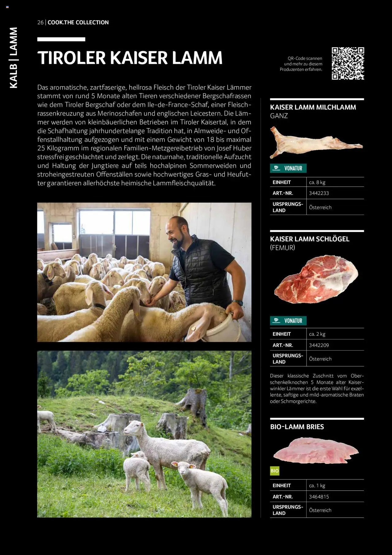 Transgourmet Cook Look-Book gültig ab 01.09.2023 | Seite: 26 | Produkte: Gewicht
