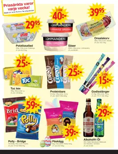 Matöppet erbjudanden - Förhandsvisning av reklamblad från butik Matöppet aktuell från 23.03.2026 | Sida: 3 | Produkter: Lakrits, Galler, Aioli, Öl