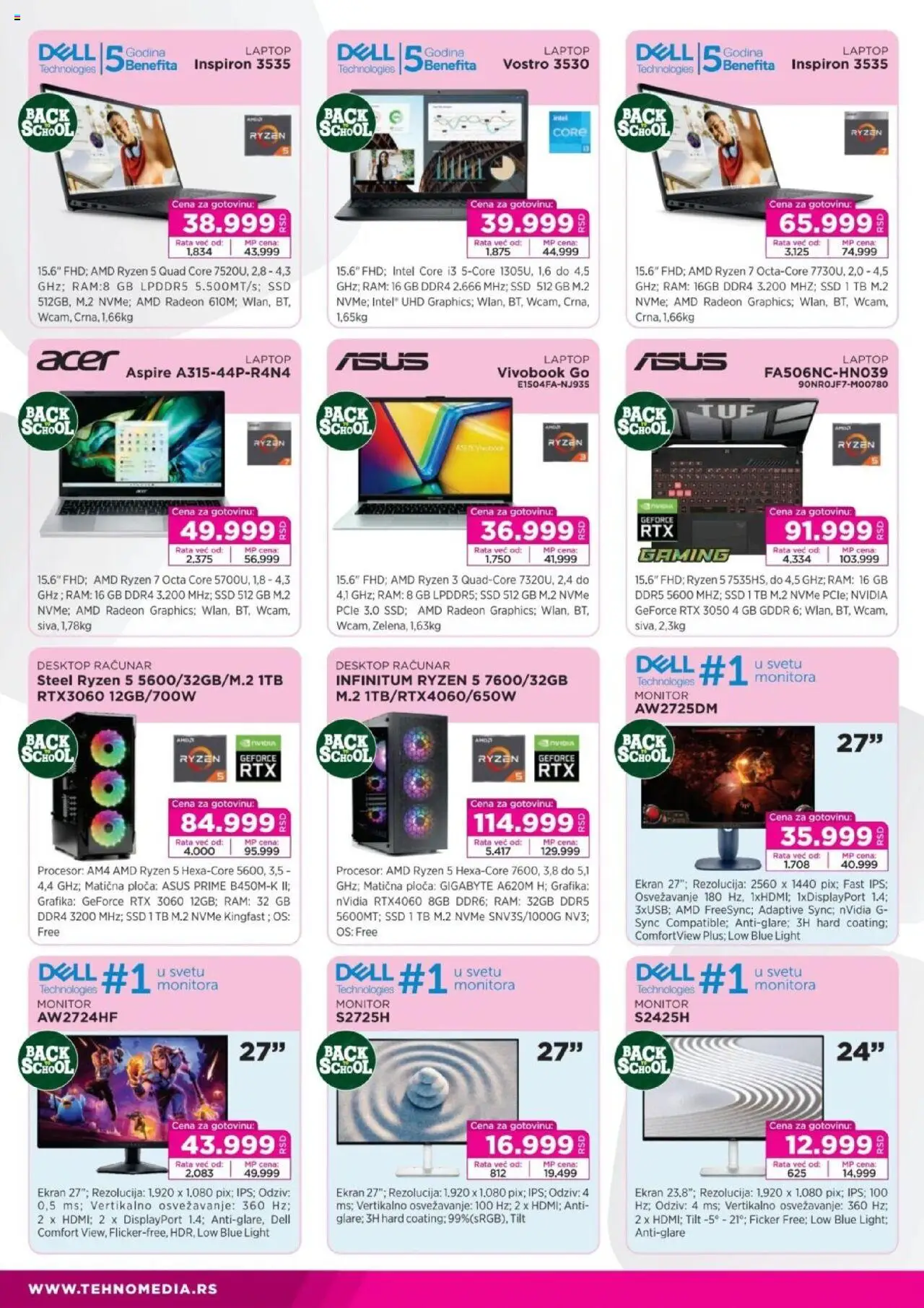 Tehnomedia katalog - važi od 11.08.2025 | Strana: 2 | Proizvode: Monitor, Laptop