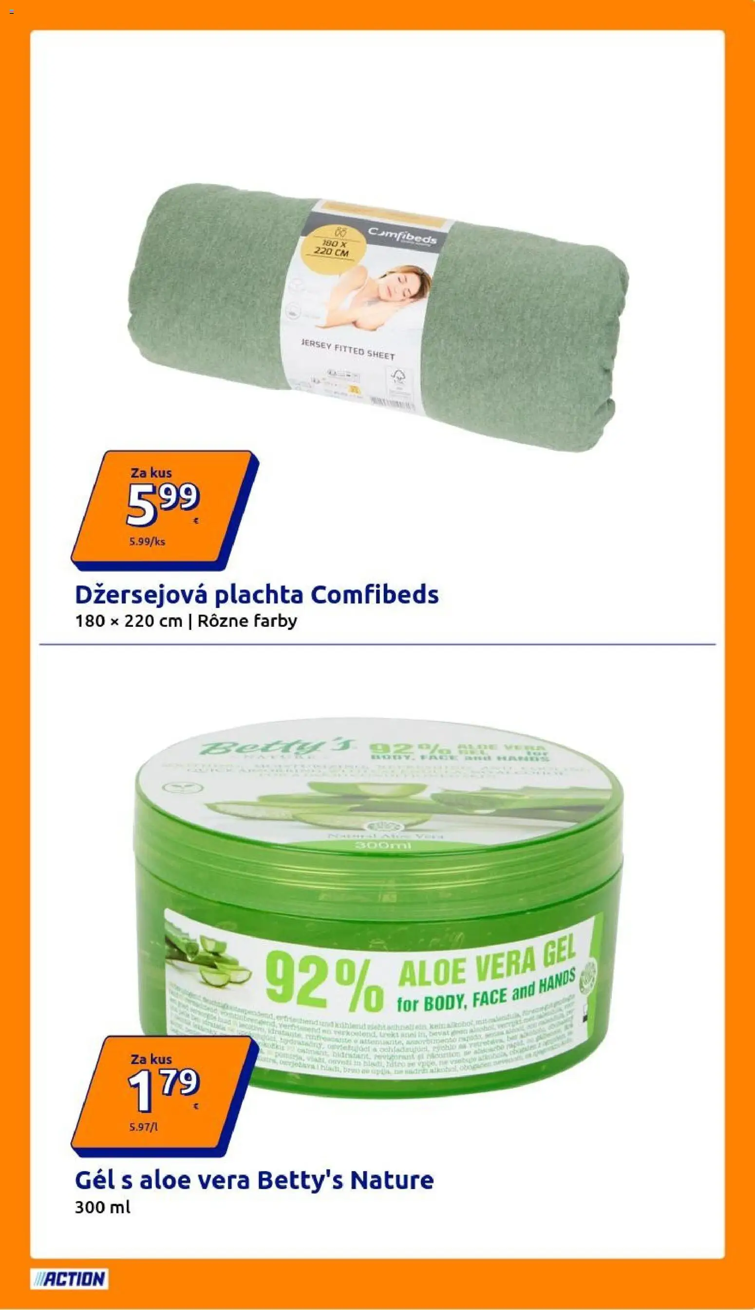 Nové Action akcie – leták je platný od 18.03.2026 | Strana: 15 | Produkty: Plachta