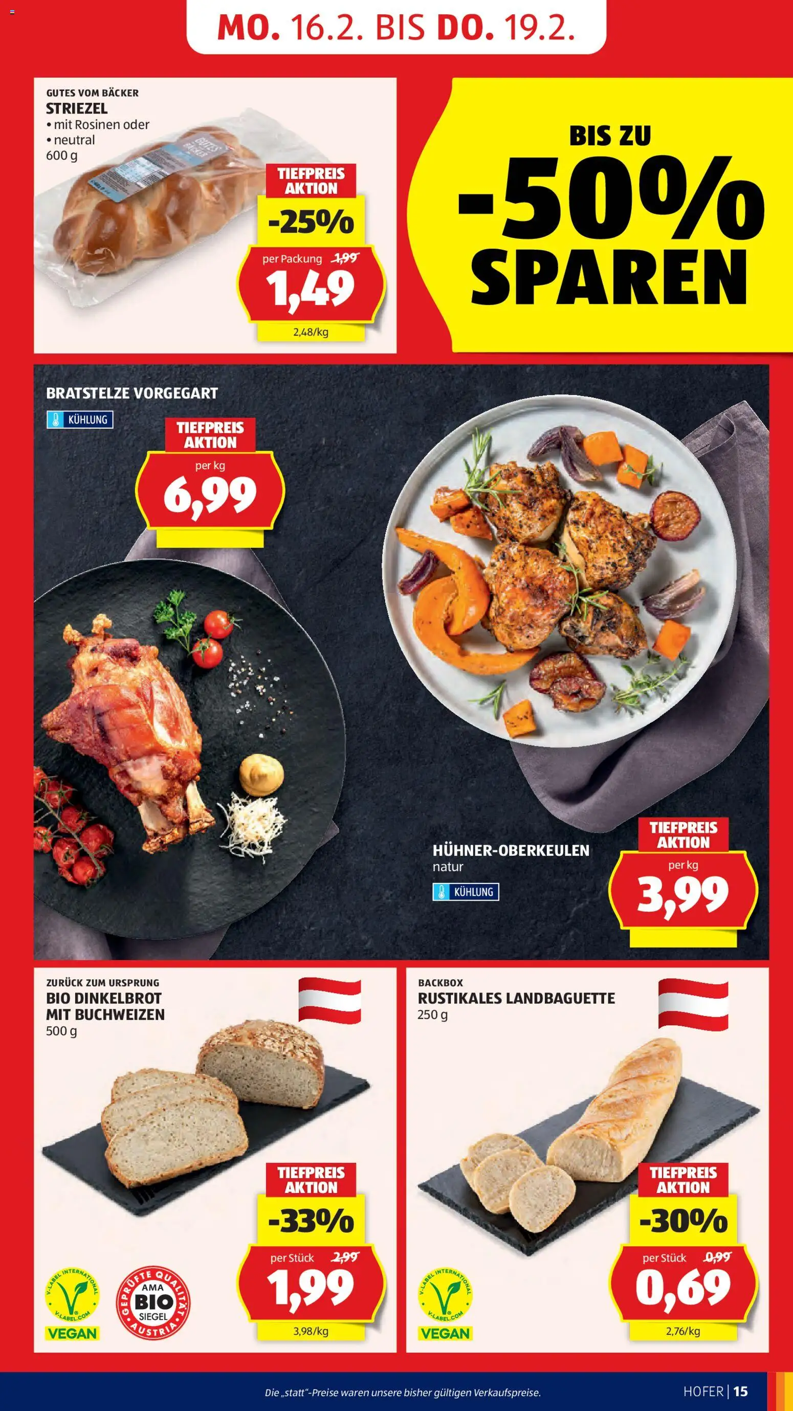 Hofer Flugblatt gültig ab 13.02.2026 | Seite: 17 | Produkte: Rosinen