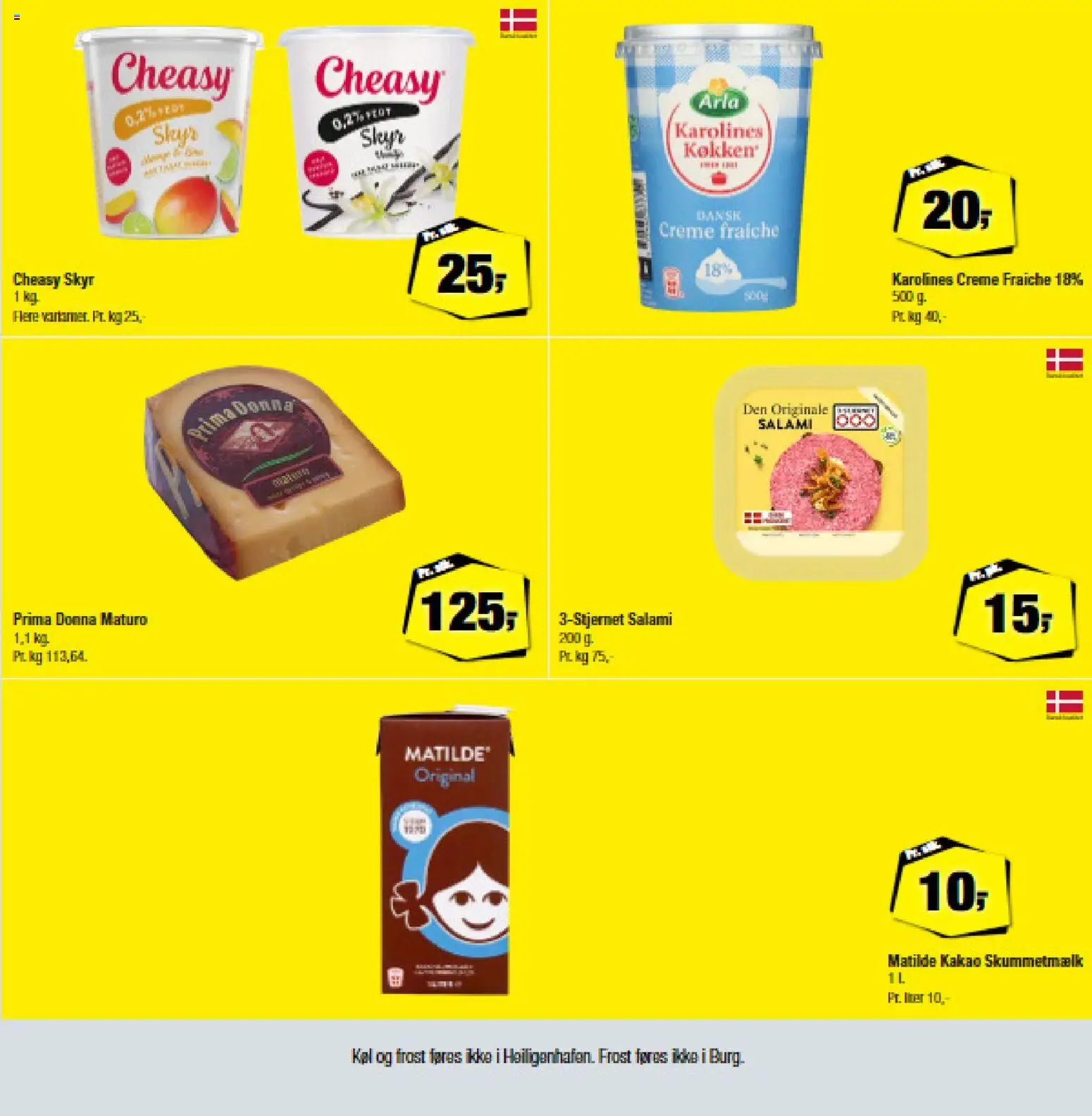 Calle tilbudsavis – gyldig fra 28.01.2026 | Side: 3 | Produkter: Salami, Skyr, Creme fraiche, Kakao