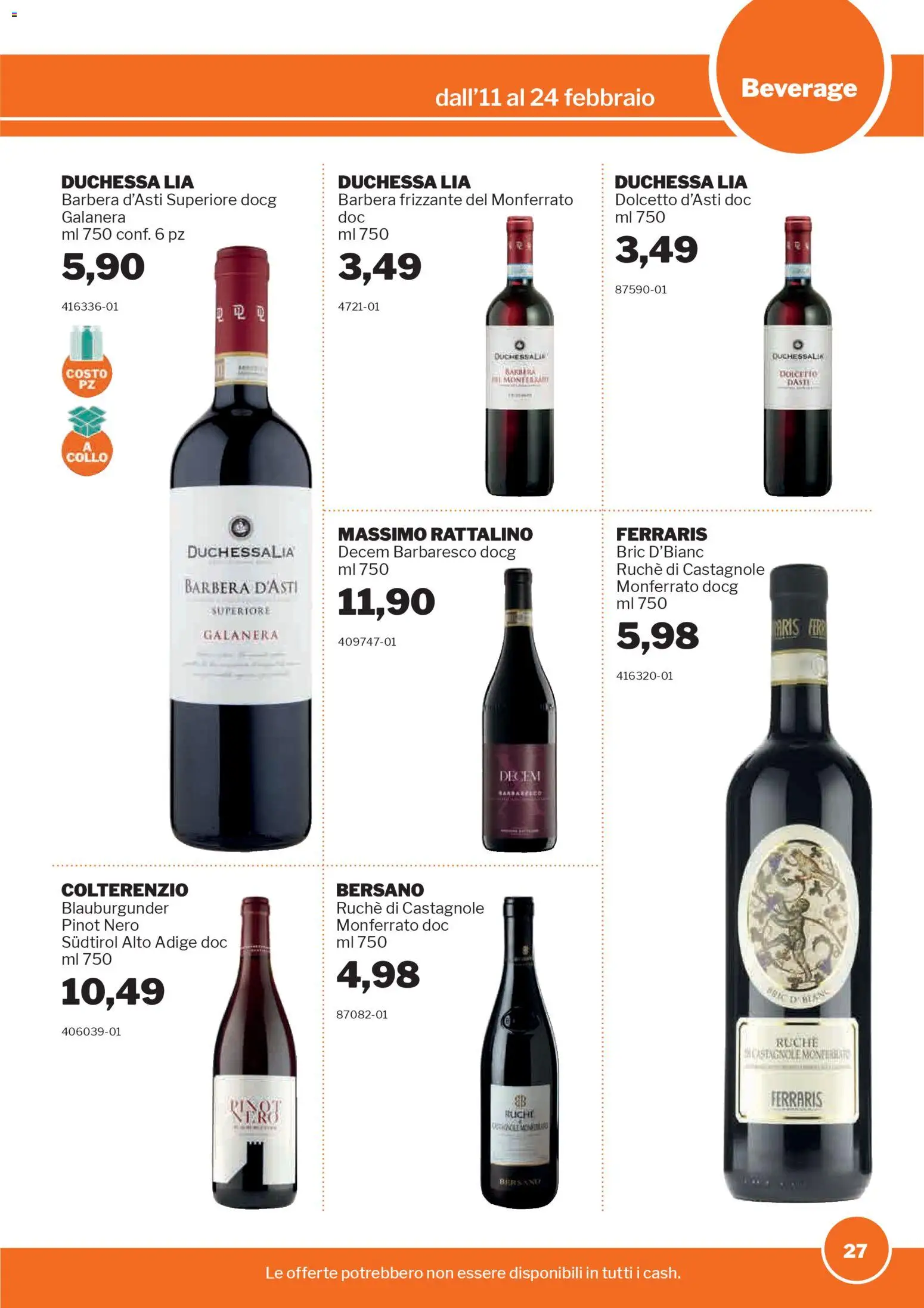 Volantino Sogegross del 11.02.2026 | Pagina: 27