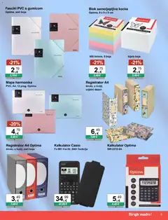 KTC - Katalog igračke i tekstil - Pregled kataloga iz trgovine KTC, vrijedi od 14.01.2026 | Stranica: 5 | Proizvodi: Registrator, Fascikl, Kalkulator