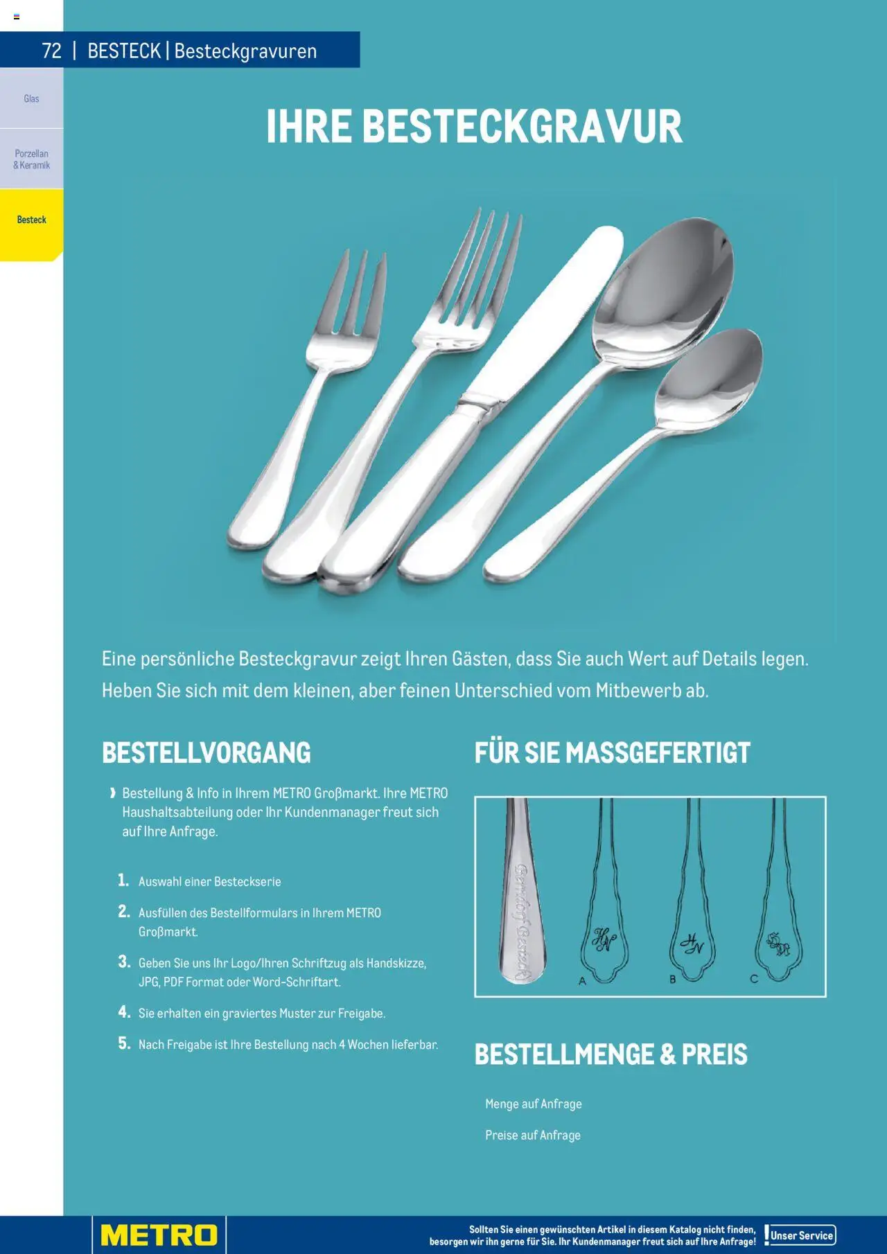 Metro angebote Angebote Gastro Non Food 2025 gültig ab 02.12.2024 | Seite: 72