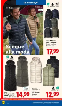 Anteprima del volantino Lidl Sempre alla moda catalogo valido a partire dal 19.01.2026