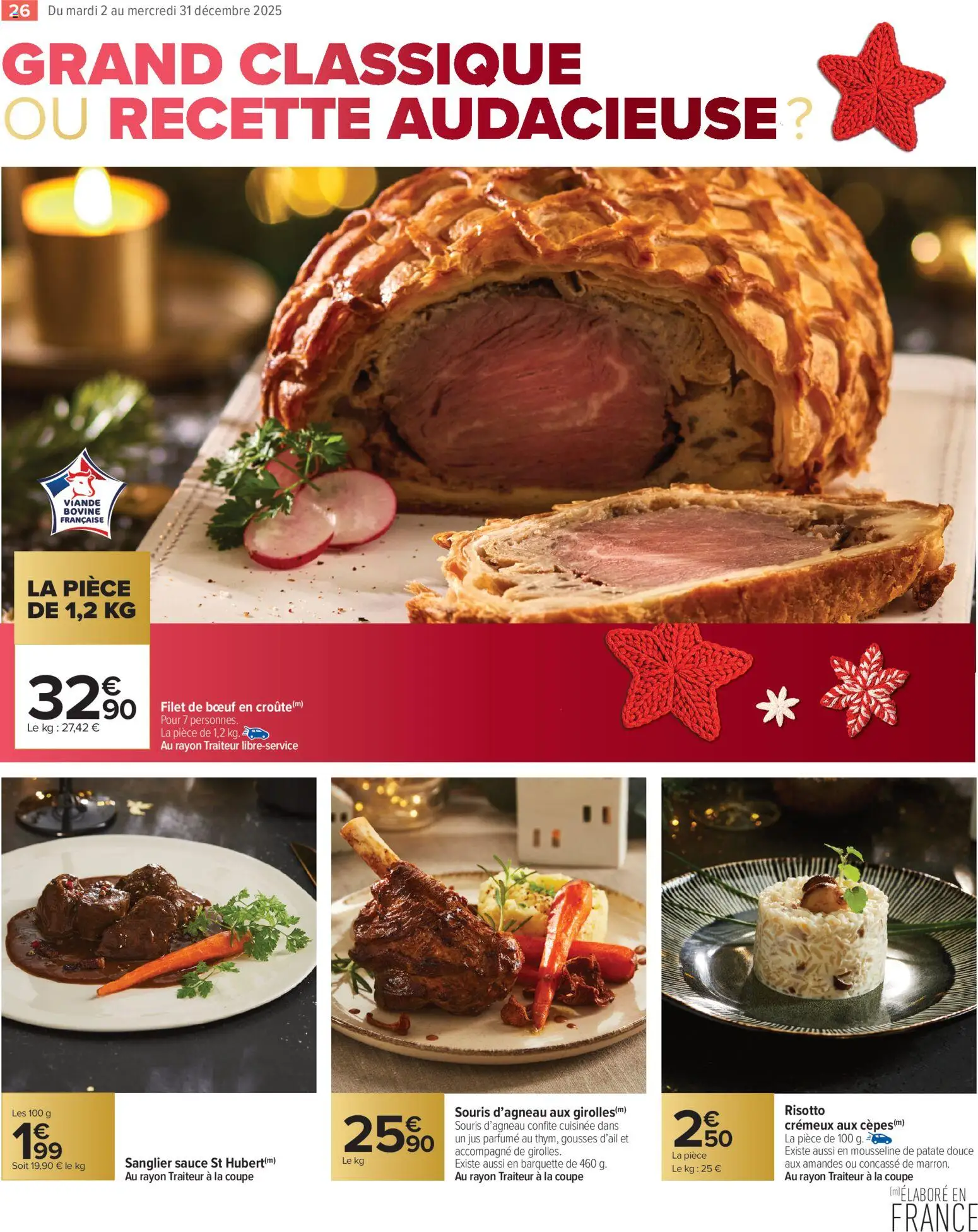 {H1} | Page: 26 | Produits: Patate douce, Souris d'agneau, Viande, Viande bovine