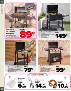 Vista previa Carrefour Jardin válido desde el 13.03.2026 | Página: 30 | Productos: Barbacoa, Parrilla, Termómetro
