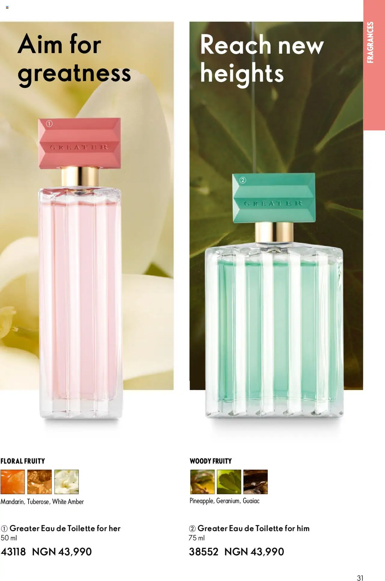 Oriflame Catalogue  valid from 01.10.2025 | Page: 31 | Products: Eau de toilette
